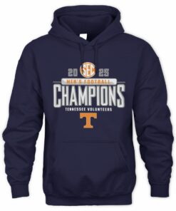 SEC Football Champions 2025 Tennessee Volunteers Logo Hoodie