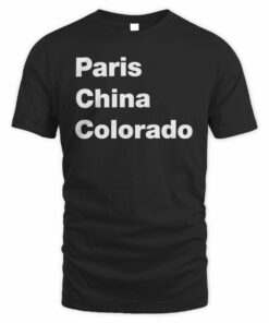 Onerepublic Store Paris China Colorado Tee T Shirt