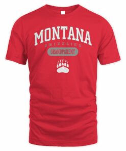 Montana Grizzlies Grandparent Pill Box Jersey T-Shirt