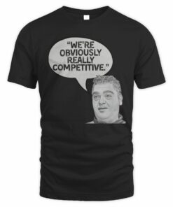 Obviously Competitive Super Halo Bros Quote Speech Bubble T-Shirt