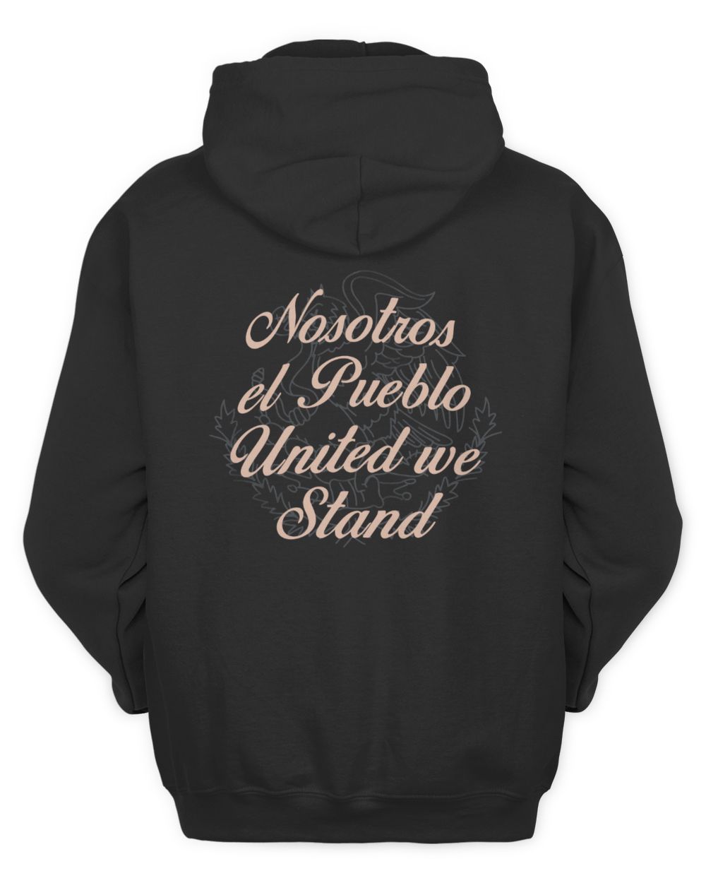 Porfa Merch Porfa Pueblo United Tee Black Hoodie