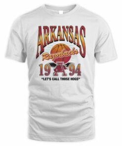 Arkansas Razorbacks Courtside Classic Basketball T-Shirt
