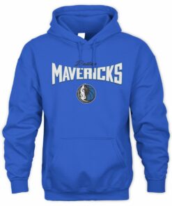 NBA Shop Dallas Mavericks Word Arch Graphic Black Official Hoodie