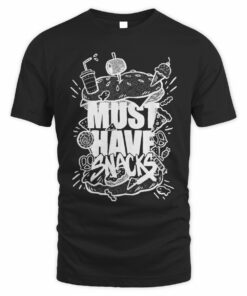 Jstu Shop Burger Tee In Black T Shirt