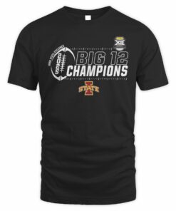 Iowa State Cyclones 2025 Big 12 Football Conference Champions T-Shirt
