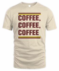 Gilmore Girls Coffee Coffee Coffee Embroidered Oversized T Shirt