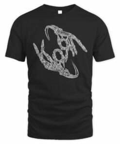 Shop Korn Merch Bone Hands Logo T-Shirt