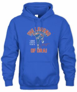 Leon Draisaitl The Legend of Drai 1,000 Points Youth Sweatshirt Hoodie