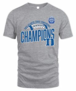 Duke Blue Devils 2025 ACC Football Conference Champions T-Shirt