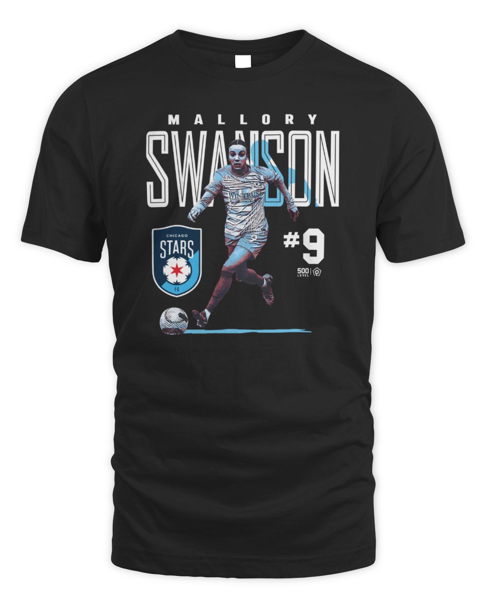 Mallory Swanson Chicago Stars FC Soccer Player Graphic T-Shirt