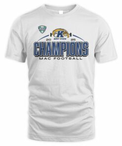 Kent State Golden Flashes 2025 MAC Football Champions T-Shirt