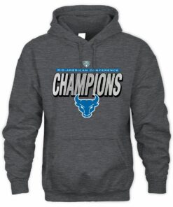 Buffalo Bulls 2025 MAC Conference Champions Football Graphic Hoodie