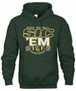 Baylor Bears 48-45 SMU Gerald Ford Stadium Hoodie