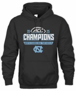 North Carolina Tar Heels ACC Football Conference Winner 2025 Hoodie