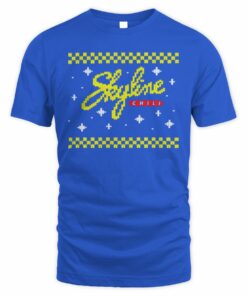 Skyline Chili Ugly Christmas Sweater Graphic T-Shirt