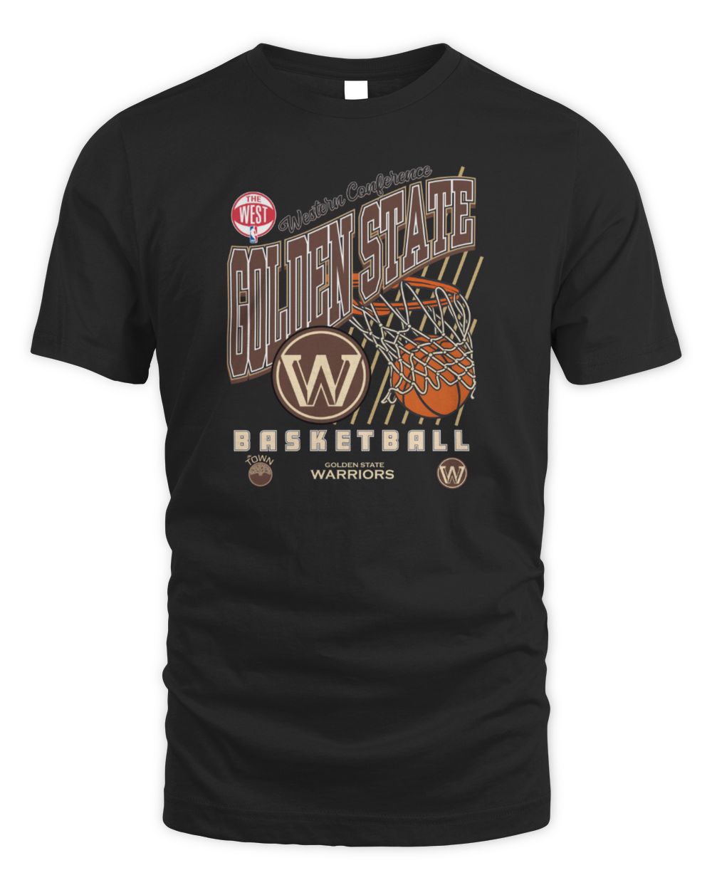 Golden State Warriors 2025 City Edition Official Basketball T-Shirt