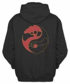 Cobra Kai Shop Karate Kid Legends Emblem Stay Balanced Stay Focused Hoodie