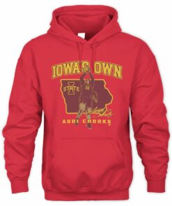 Iowa State Basketball Audi Crooks State Star Sweatshirt Hoodie