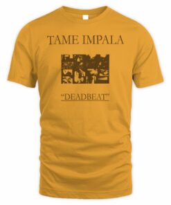 Tame Impala Shop Deadbeat Photo Tour Tee Shirt