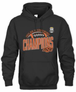 NCAA Shop Oklahoma State Cowboys  Big 12 Conference Football 2025 Champions Hoodie