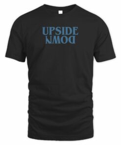 Stranger Things Upside Down Embroidered T Shirt
