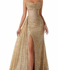 Sexy Off Shoulder Floor Length Prom Dress EA92