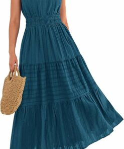 Spring Boho Midi Dress EA91