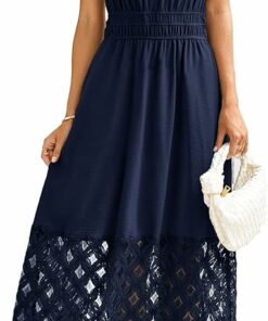 Summer Flowy Boho Maxi Dress EA58