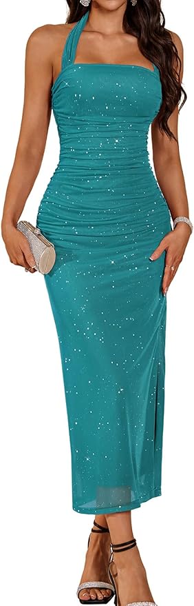 Women's Sparkly Formal Dress EA69