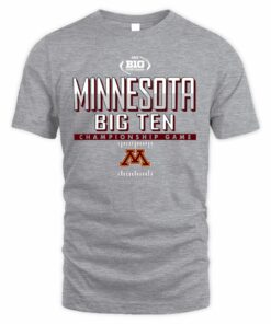 Official Minnesota Golden Gophers Big Ten Football Championship Game T-Shirt
