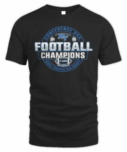 Middle Tennessee Blue Raiders Conference USA Football Champions 2025 T-Shirt