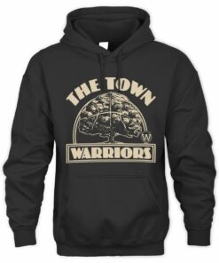 The Town Warriors Tree Logo Brown Basketball Hoodie
