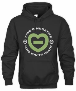Type O Negative Merch Love You To Death Onesie Black Hoodie