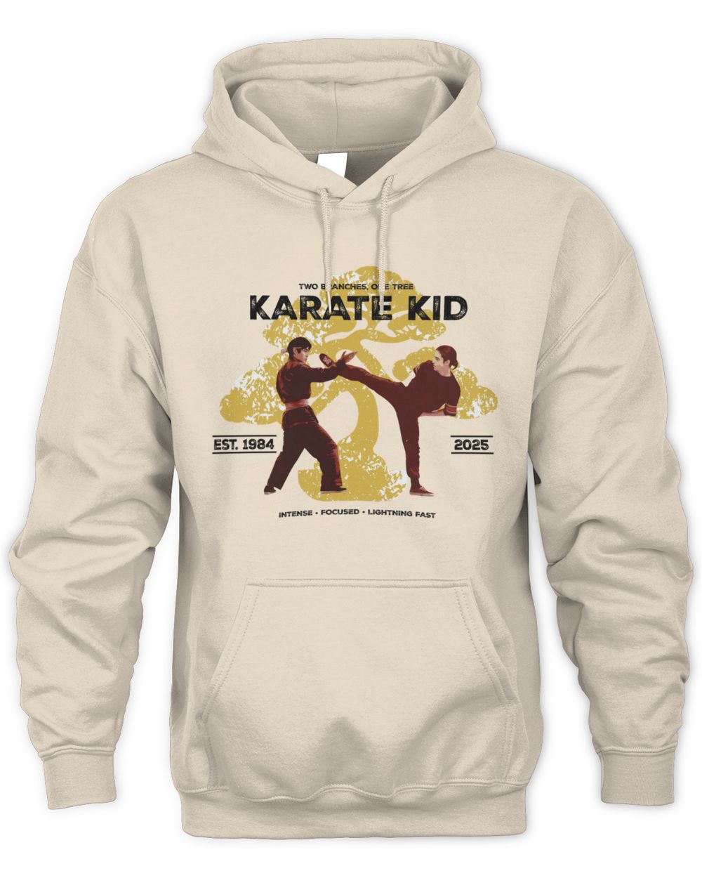 Cobra Kai Merch Karate Kid Legends Two Branches One Tree Hoodie