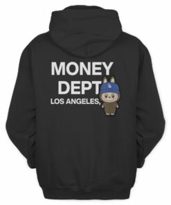 Money Dept Shirt Monsters LA Black Hoodie