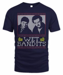 Wet Bandits Ugly Christmas Sweater T-Shirt