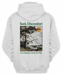 Seek Discomfort Merch Guided by Nature Hoodie