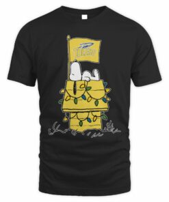 Toledo Rockets Snoopy House Holiday Lights T-Shirt