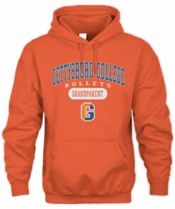 Gettysburg Bullets Pill Box Grandparent College Spirit Hoodie