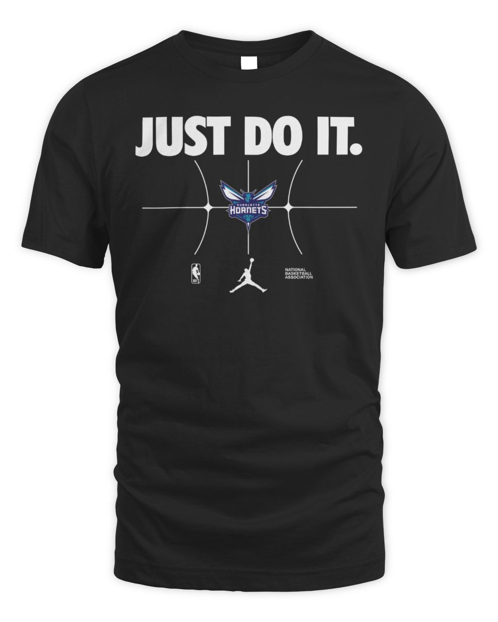 NBA Shop Charlotte HornetsJust Do It T-Shirt Black