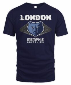 NBA Shop Memphis Grizzlies 2026 London Games T-Shirt