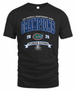 Florida Gators 2025 SEC Football Championship Game Champions T-Shirt
