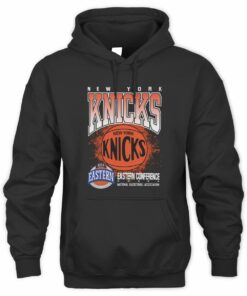 Hardwood Classics 1946 1963 New York Knicks Vintage NBA Graphic Hoodie