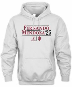 Fernando Mendoza Indiana Hoosiers Unisex 2025 Heisman Trophy Winner Campaign Official Hoodie