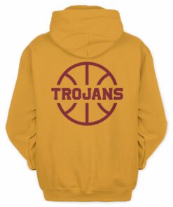 USC Trojans Basketball Uniform 2025 Graphic Pullover Hoodie