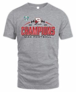 Ball State Cardinals 2025 MAC Football Champions T-Shirt