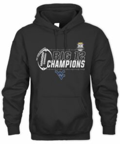 Official West Virginia Mountaineers Football Champions Big 12 Conference 2025 Hoodie