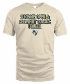 Georgia Tech Yellow Jackets See What Colors I Bleed T Shirt
