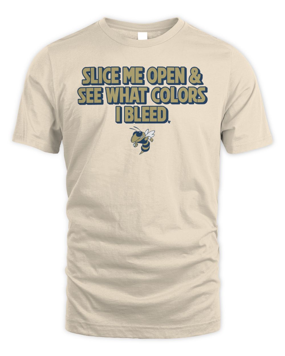 Georgia Tech Yellow Jackets See What Colors I Bleed T Shirt
