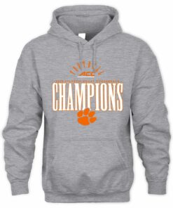 Clemson Tigers 2025 ACC Football Conference Champions NCAA Hoodie